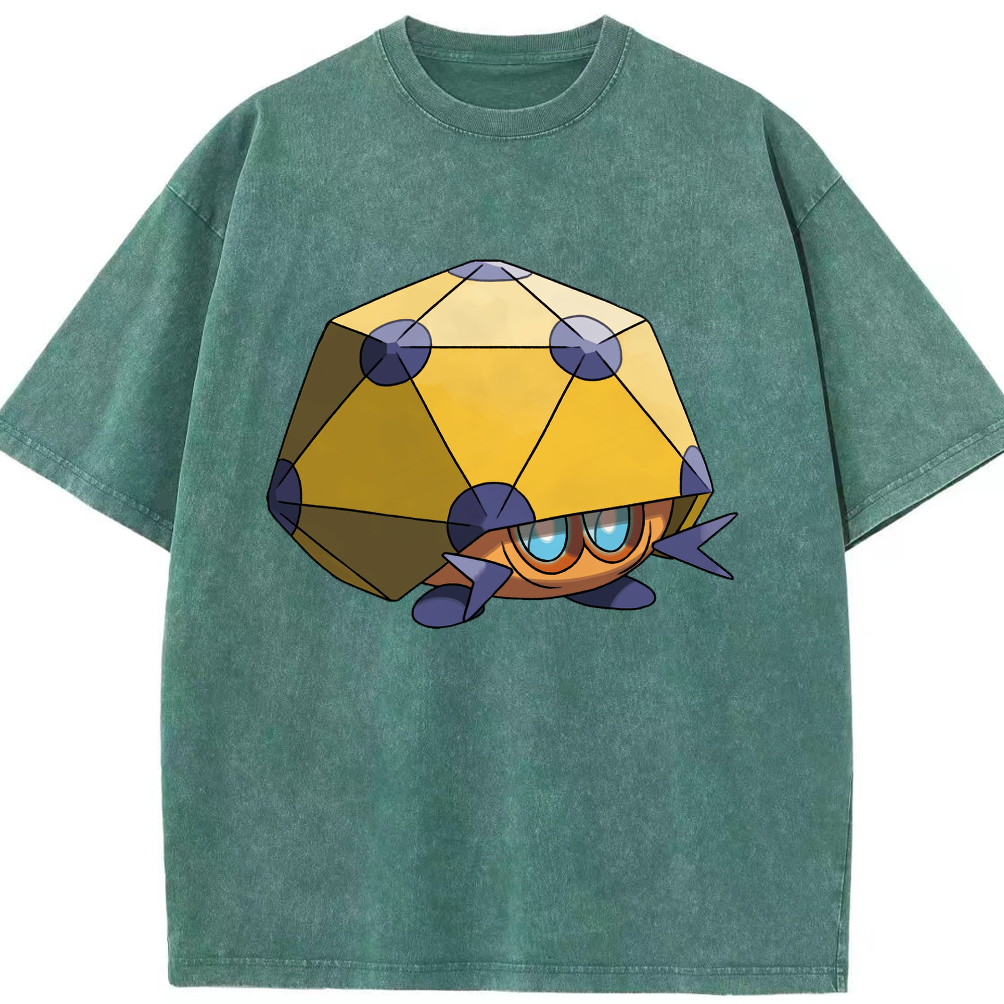 （画像用） ポケットモンスター Pokémon 綿100% ヴィンテージ風 半袖Tシャツ（フロントプリント）